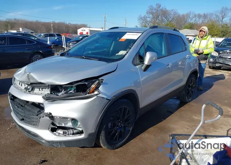 2022 Chevrolet Trax Fwd Lt из США, поврежденный, VIN KL7CJLSMXNB515494